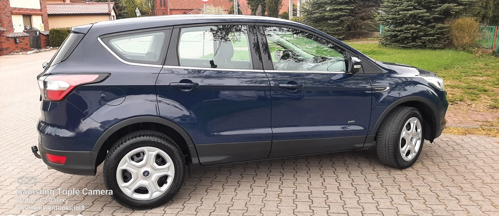 Ford Kuga cena 63900 przebieg: 146000, rok produkcji 2018 z Olsztyn małe 232